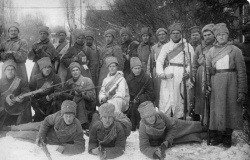 Групповой снимок отряда Красноармейцев (1918 год)