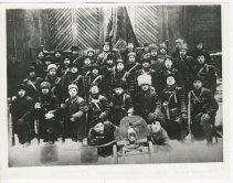 Красногвардейцы завода «Новый Лесснер» перед отправкой на Калединский фронт (7 ноября 1917 - 31 декабря 1917)
